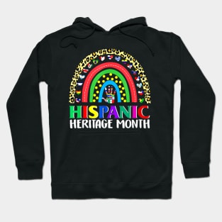 Hispanic Heritage Month Spanish Rainbow Hoodie